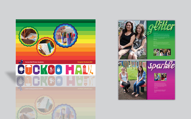 Cuckoo Hall reception yearbook