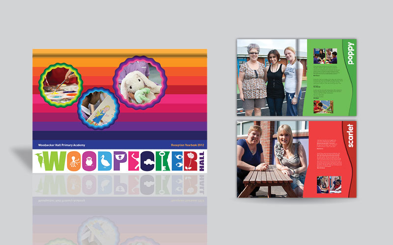 Woodpecker Hall reception yearbook