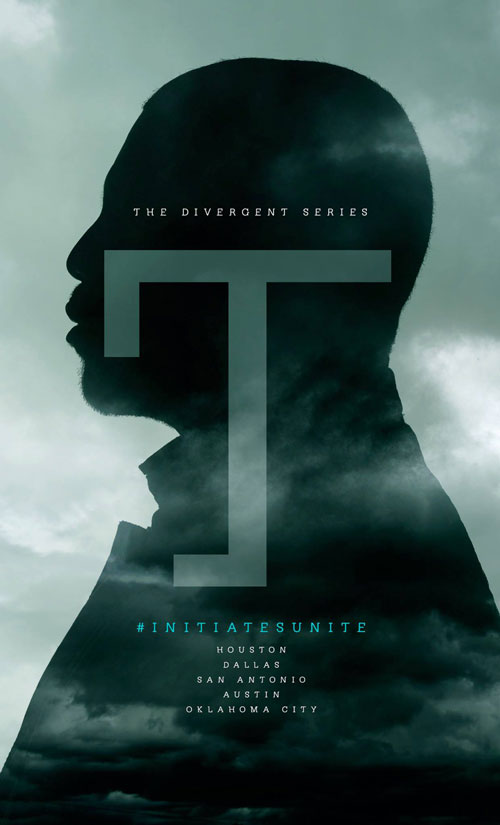 Poster from the Divergent film series