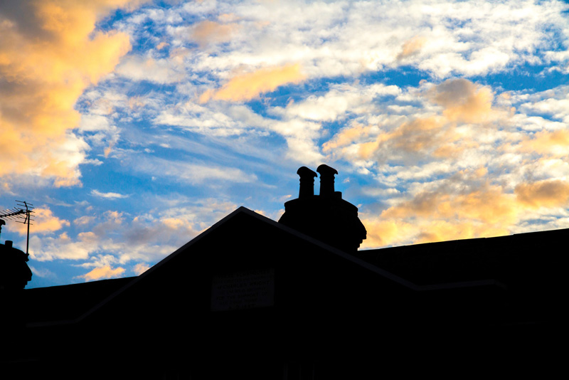Wright Houses silhouette